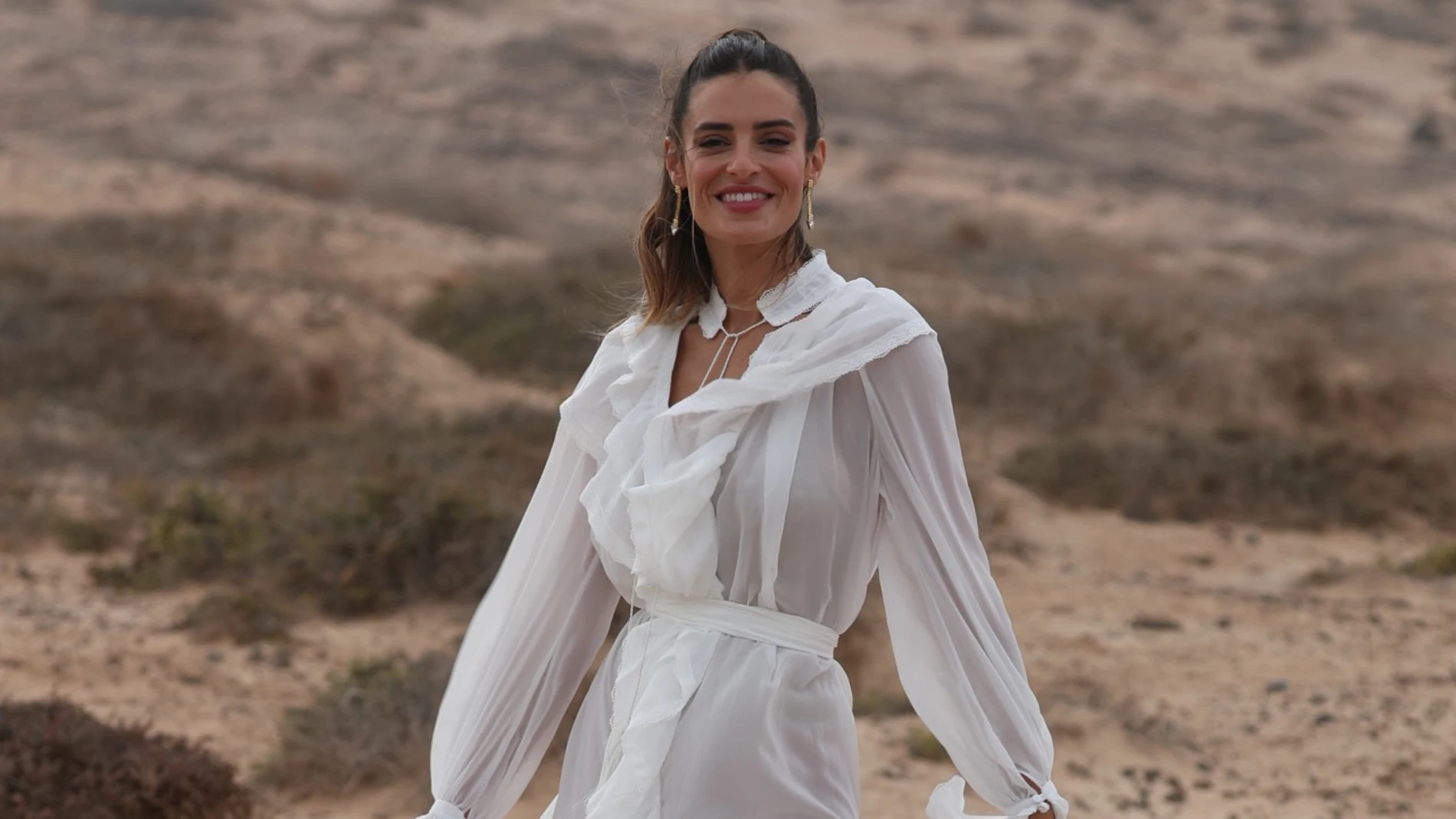 Susana Molina en la boda de Anabel Pantoja.