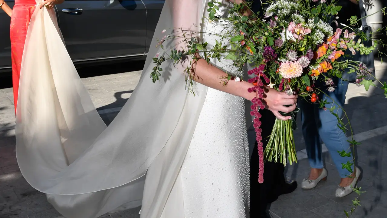 Claudia Osborne y José Entrecanales se casan en Jerez de la Frontera.