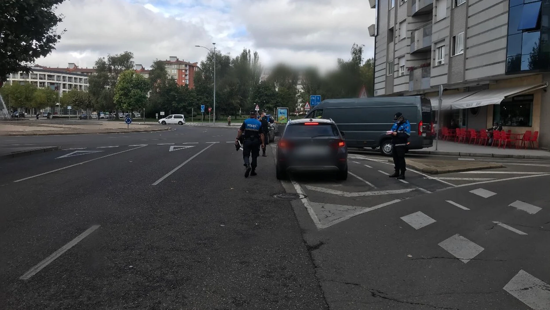 Controles de la Policía Local de León