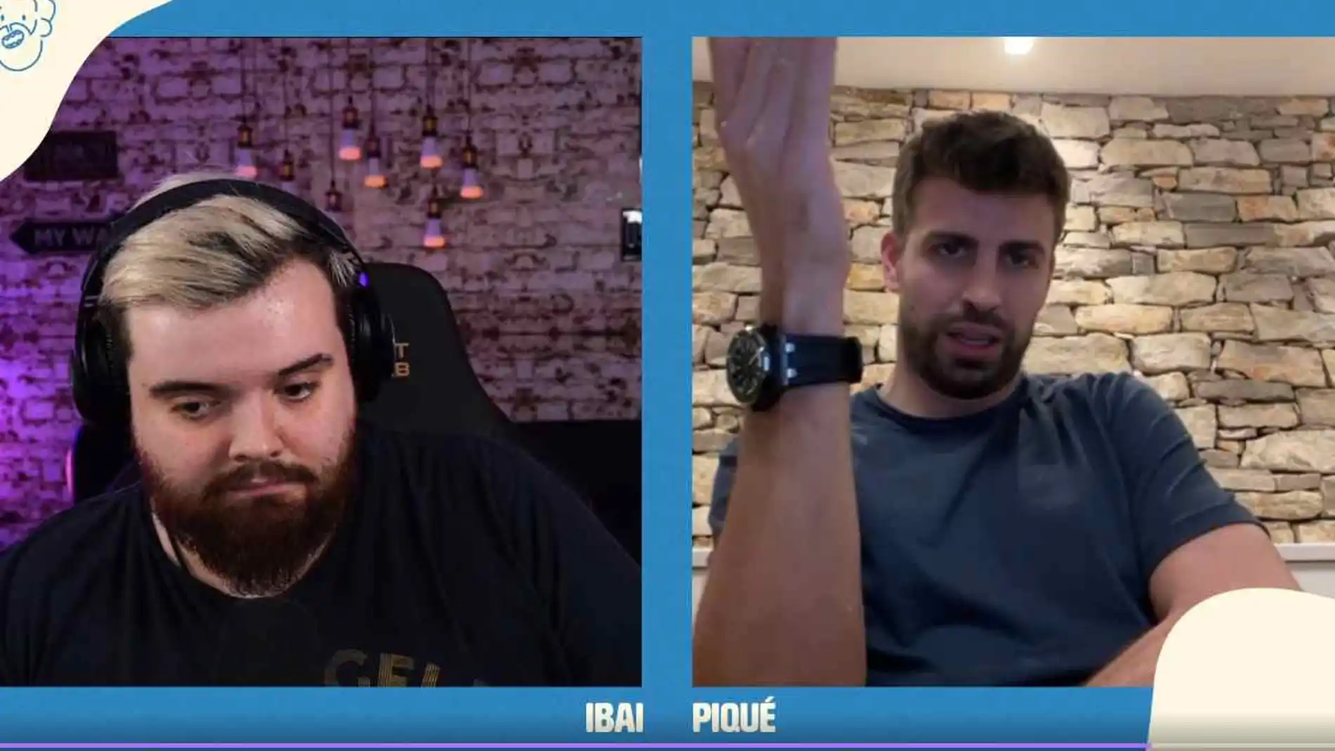 Ibai y Pique