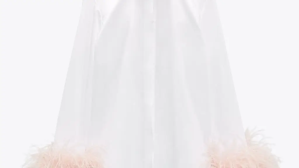 Camisa popelín plumas, de Zara