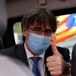 El expresidente de la Generalitat, Carles Puigdemont