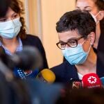 La ex ministra de Exteriores Arancha González Laya, tras declarar como investigada ante el juez del "caso Ghali" el pasado octubre