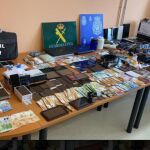 Material que se ha incautado durante la operación