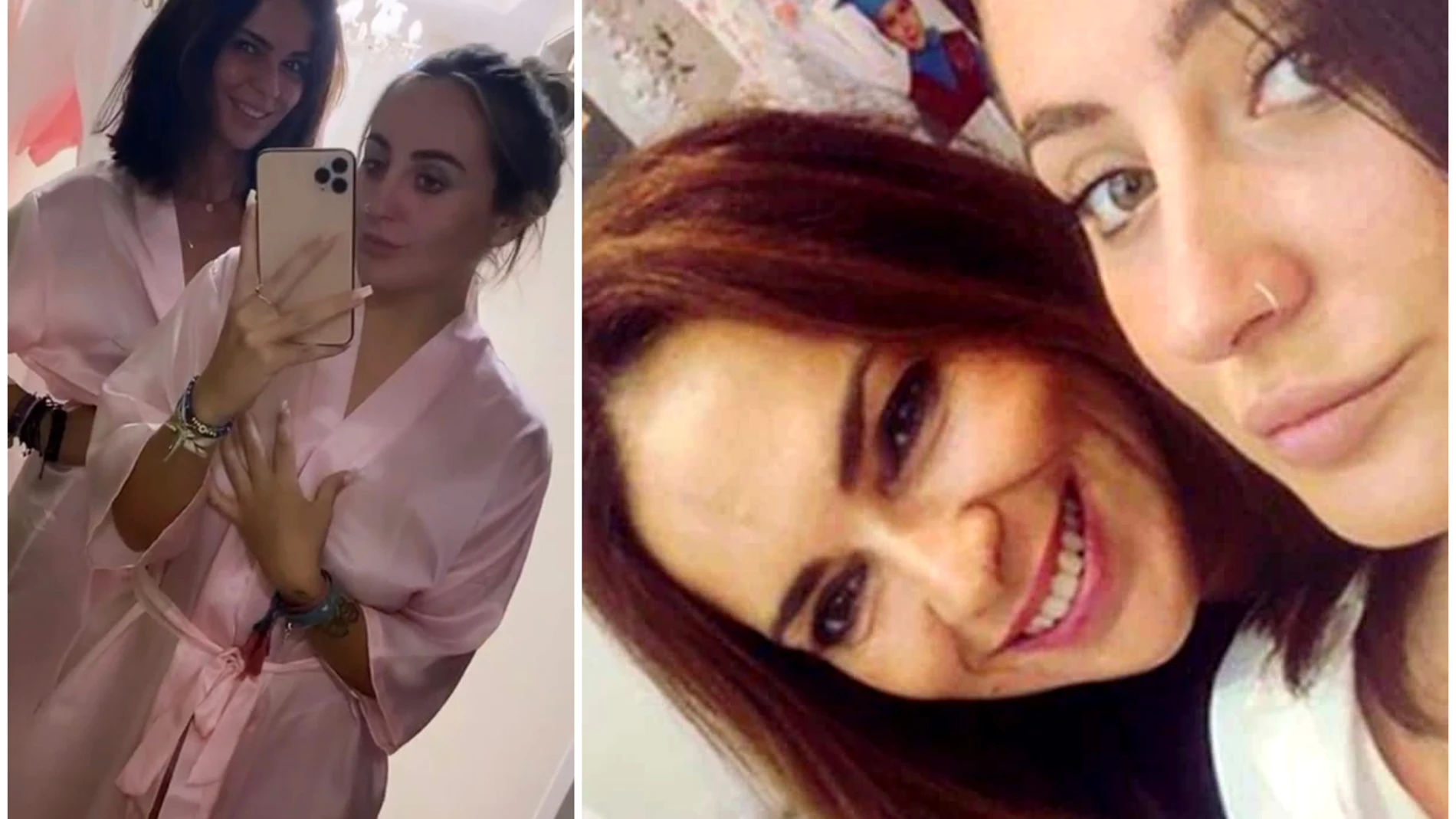 Rocío Flores y Olga Moreno