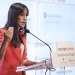 La vicealcaldesa del Ayuntamiento de Madrid, Begoña Villacís, interviene en el Desayuno Informativo de esta mañana05 OCTUBRE 2021;VILLACIS;DESAYUNO;MADRIDEduardo Parra / Europa Press05/10/2021