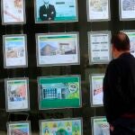 Vista de una inmobiliaria de Madrid