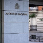 Entrada a la Audiencia Nacional