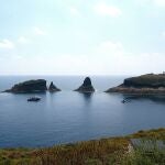 Vista de las islas Columbretes, situadas a 50 kilómetros de la costa de Castellón