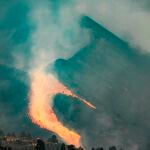 El flanco norte del volcán Cumbre Vieja se ha derrumbado hoy sábado