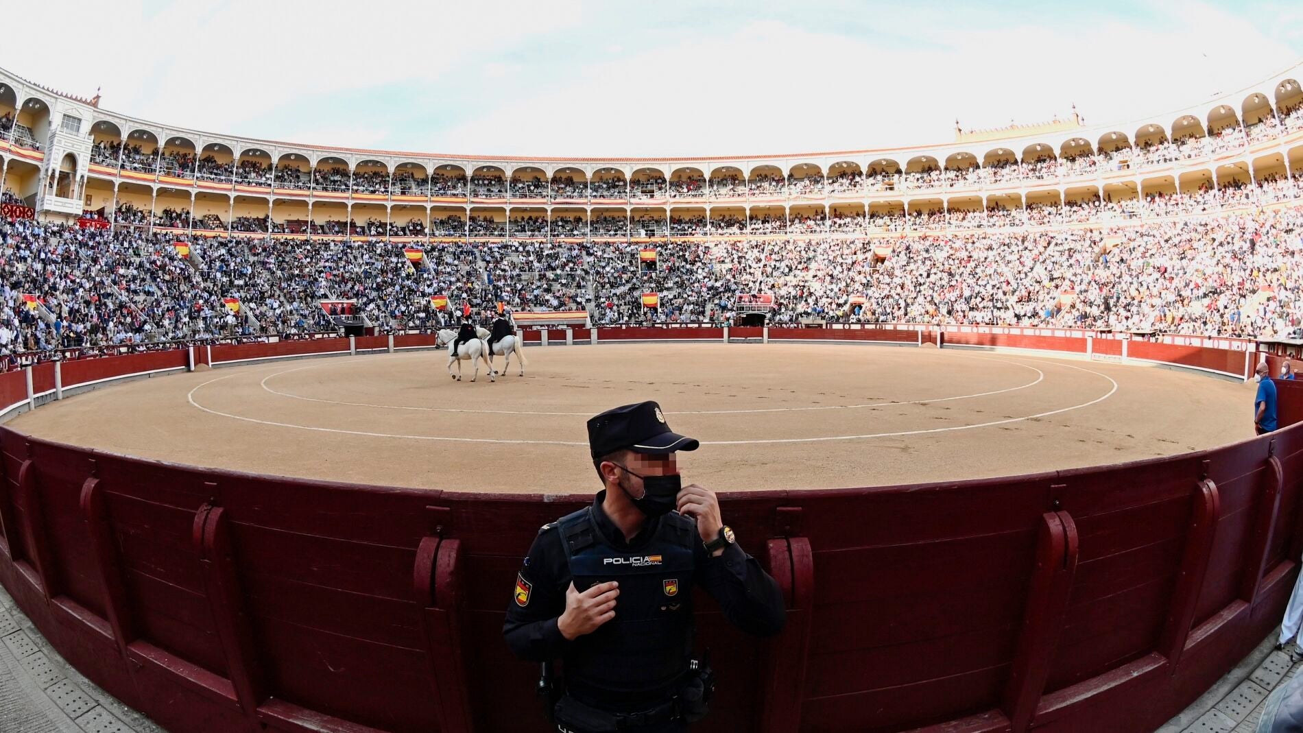 Vista general de la plaza de Toros de Las Ventas
