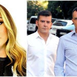 Rocío Flores, Óscar Cornejo y Adrián Madrid