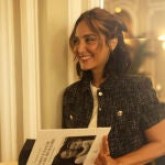 Tamara Falcó en la presentación de su libro.