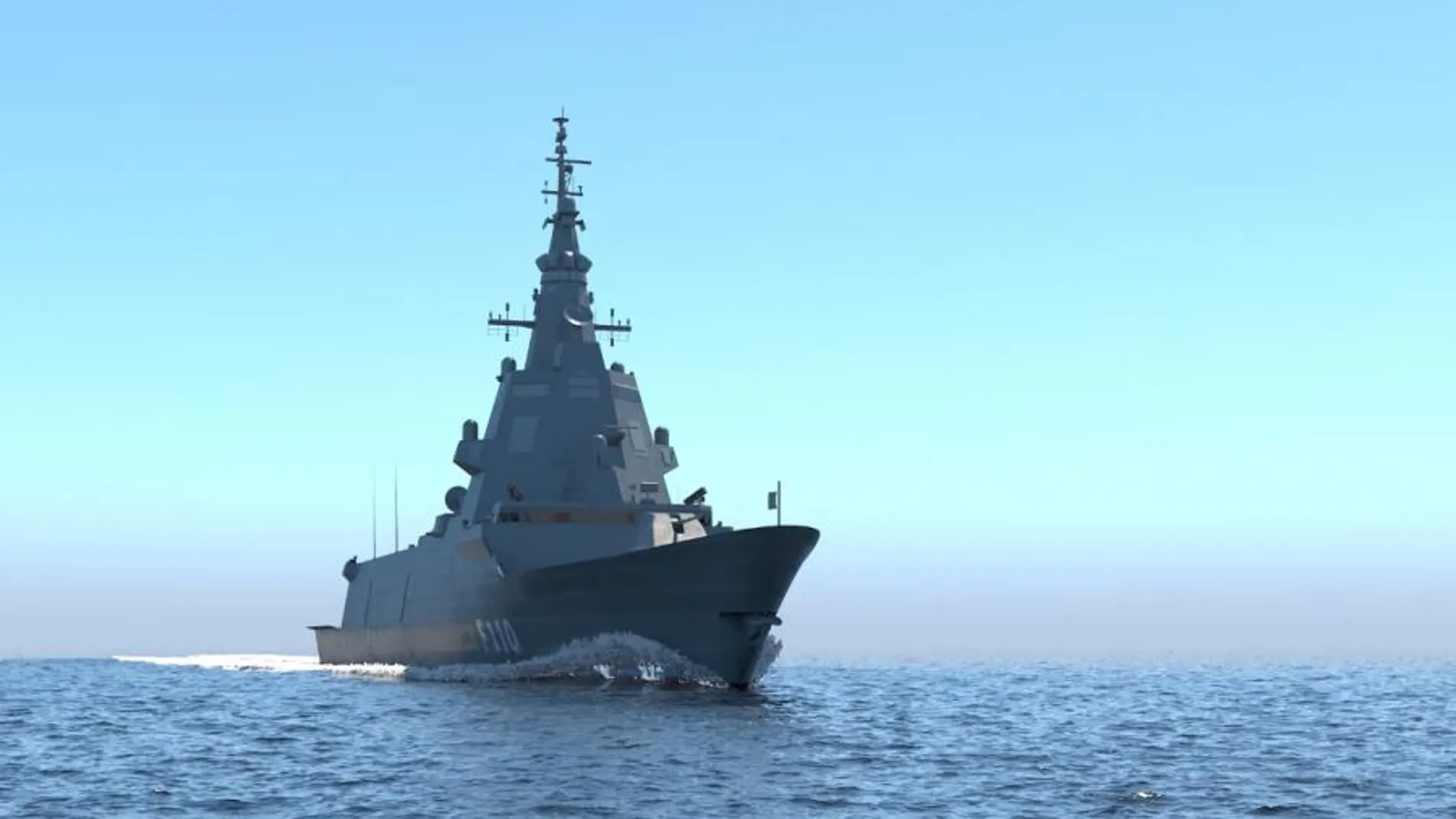 Recreación digital de la F110