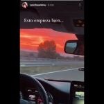 La presidenta de La Rioja, Concha Andreu, subió una imagen en la que excedía el límite de velocidad
