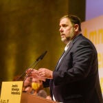 El presidente Oriol Junqueras en el Consejo Nacional