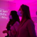 Espacio interactivo "La Llorería", que visualiza los trastornos en la salud mental