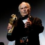 El director de cine, Carlos Saura, tras recibir el "Gran Premio Honorífico" del Festival de Cine Fantástico de Sitges