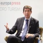 El vicepresidente y consejero de Turismo, Regeneración, Justicia y Administración Local de la Junta de Andalucía, Juan Marín