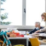 La consejera de Familia e Igualdad de Oportunidades, Isabel Blanco, visita las instalaciones de la Residencia Mixta de Personas Mayores de Segovia