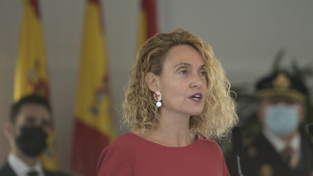 La presidenta del Congreso, Meritxell Batet, en un acto en el mes de octubre.