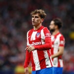 Antoine Griezmann con el Atlético de Madrid.