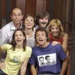 Protagonistas de "Aquí no hay quien viva"