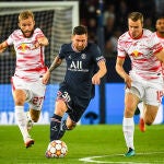 Leo Messi con el PSG.