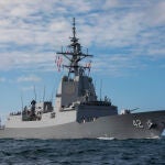 Destructor Sidney de la Armada australiana, copia de la fragata española de la clase "Álvaro de Bazán"