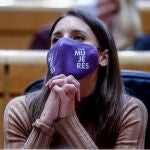 La ministra de Igualdad, Irene Montero