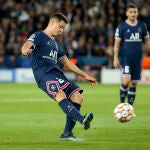 Ander Herrera con el PSG.