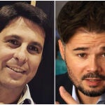 Fran Rivera y Grabriel Rufián en un montaje