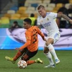 Pedrinho con el Shakhtar.