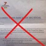 Modelo de carta enviados por los estafadores que se hacen pasar por la Seguridad Social