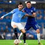 Saúl Ñíguez con el Chelsea.