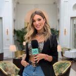 Marta Riesco, en su etapa como reportera de "El programa de Ana Rosa"