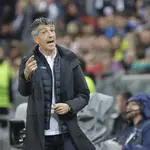 Imanol Alguacil, en la victoria de la Real Sociedad ante el Sturm Graz