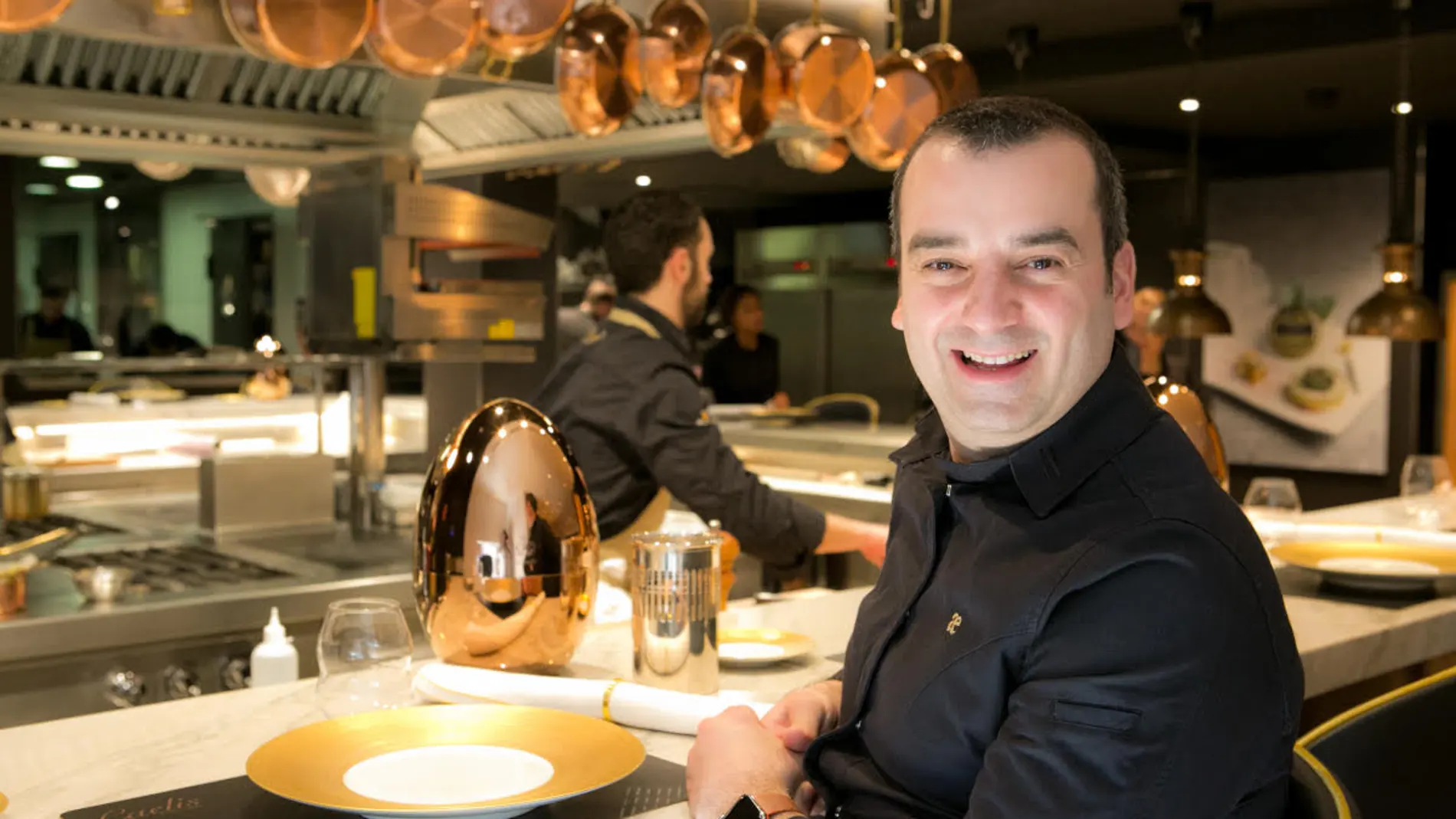 Romain Fornell, del restaurante Caelis en Barcelona