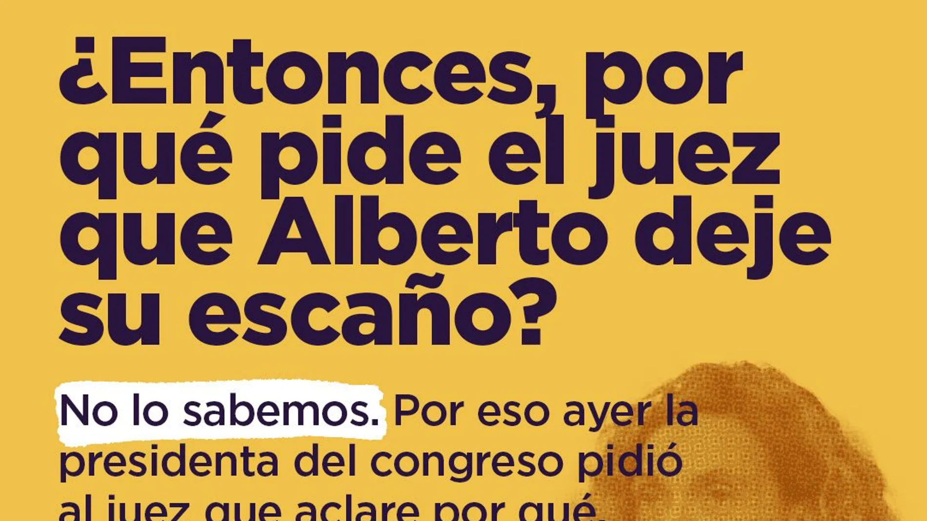 El partido morado dirige una campaña contra Batet