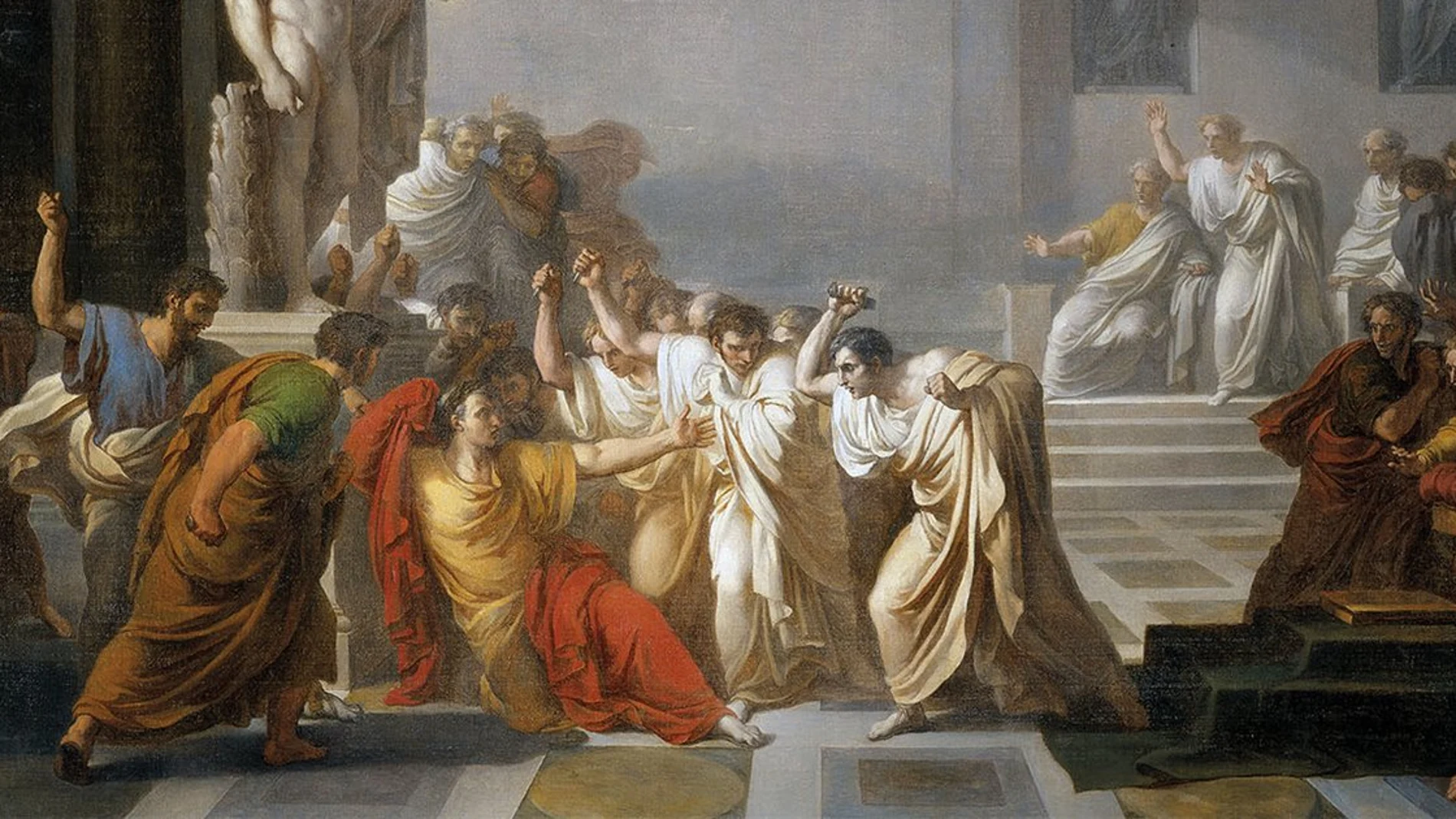 'La muerte de Julio César', de Vicenzo Camuccini