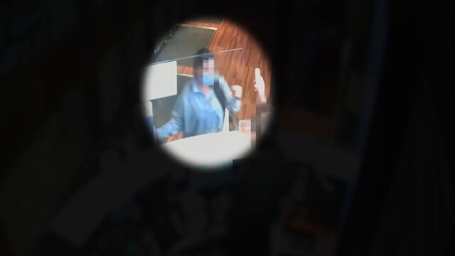 Una imagen de la detenida según las cámaras de seguridad del bingo