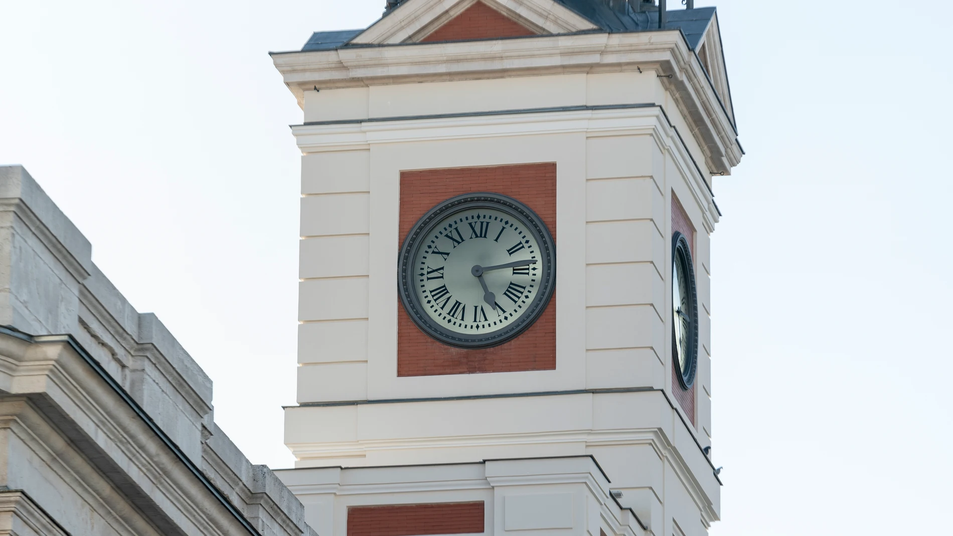 El reloj de la Puerta del Sol