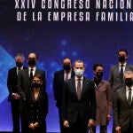 El Rey este lunes en Pamplona, en la 24 edición del Congreso Nacional de la Empresa Familiar,