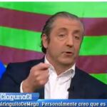 Josep Pedrerol en El Chiringuito. Laporta quiso fichar en el programa