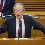 El síndic de Greuges, Ángel Luna, en su comparecencia ante Les Corts