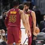 Ricky Rubio se encara con el Facu Campazzo