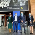 Igea y Amigo visitan el Innovation Center y el campus 42 Madrid de Telefónica