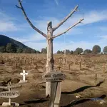 Cementerio de Sad Hill en la provincia burgalesa