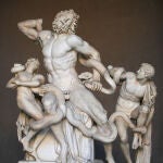 Laocoonte y sus hijos, version original