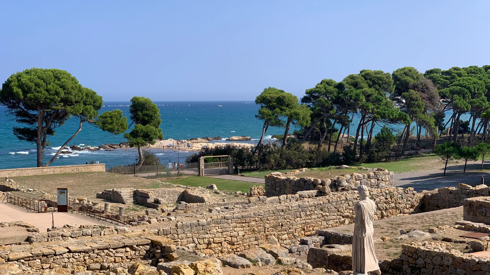 Las ruinas de Ampurias